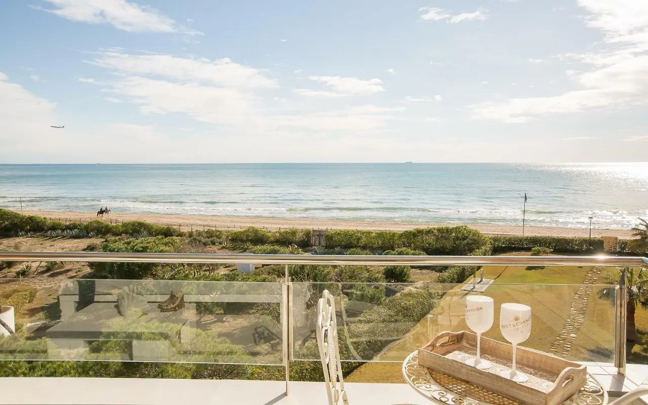 Gava Beach 1St Line Apartment Spain
